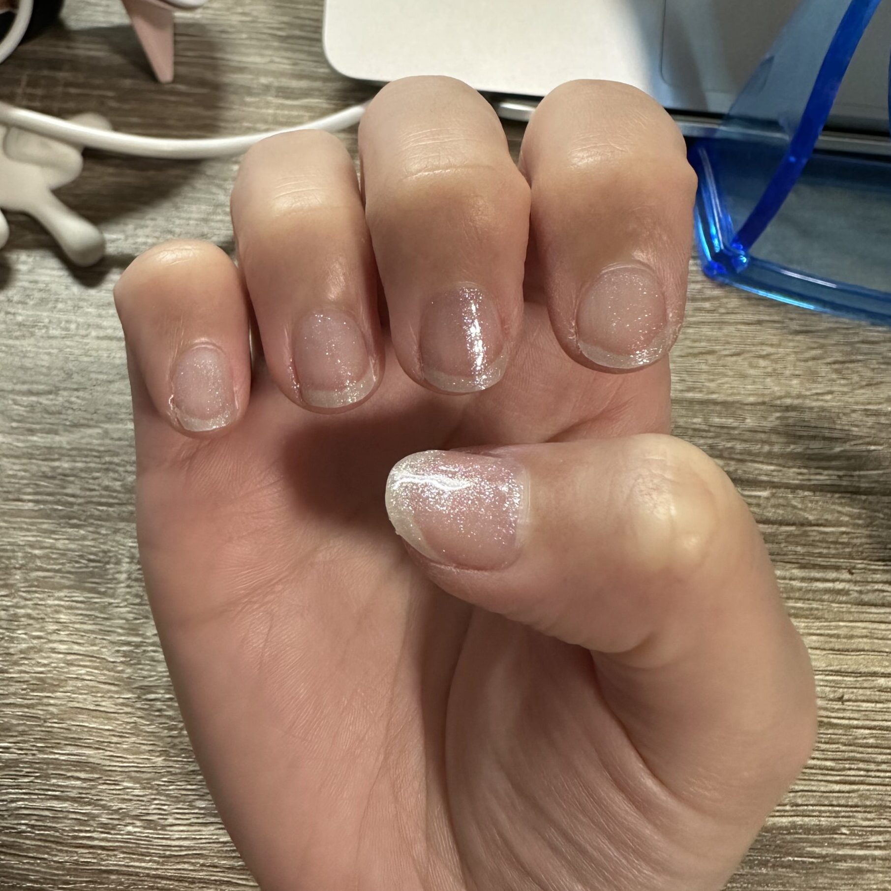 現在の素に近い爪